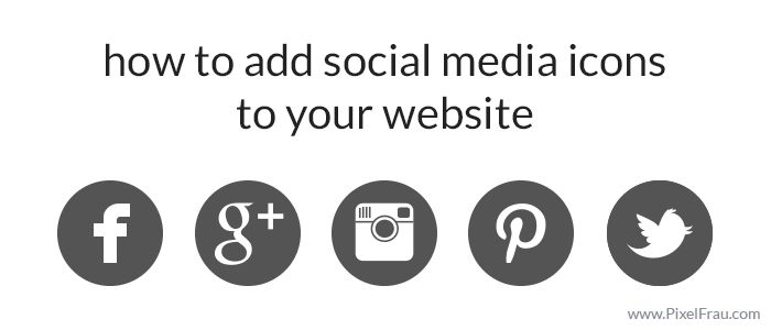 Social Media Website Icons