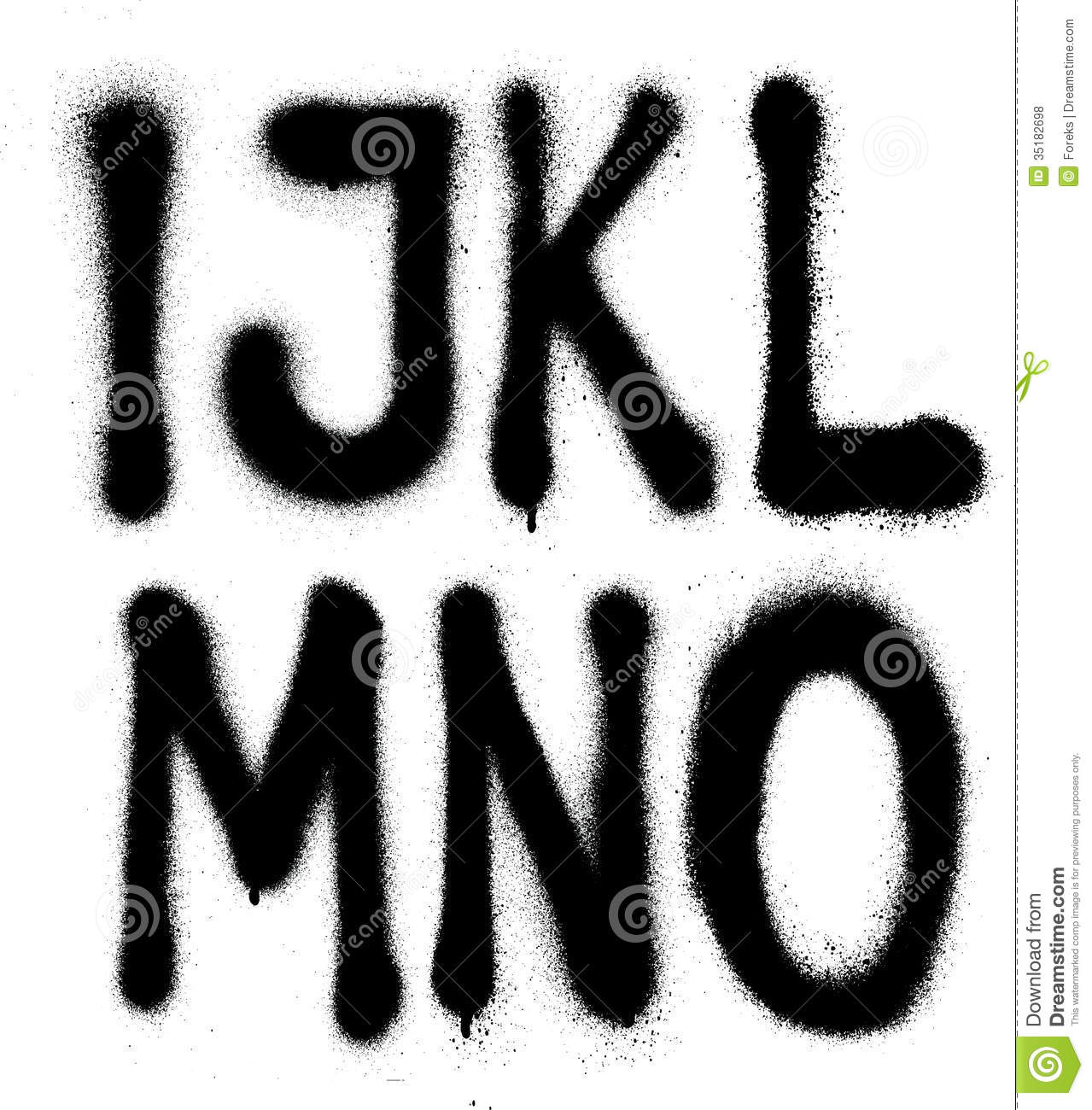 Spray-Paint Font Spray-Paint Font