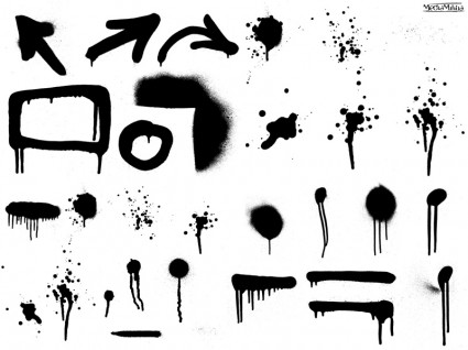 Spray-Paint Vector Free Spray-Paint Vector Free
