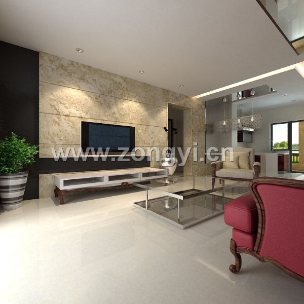 Stone Living Room Design