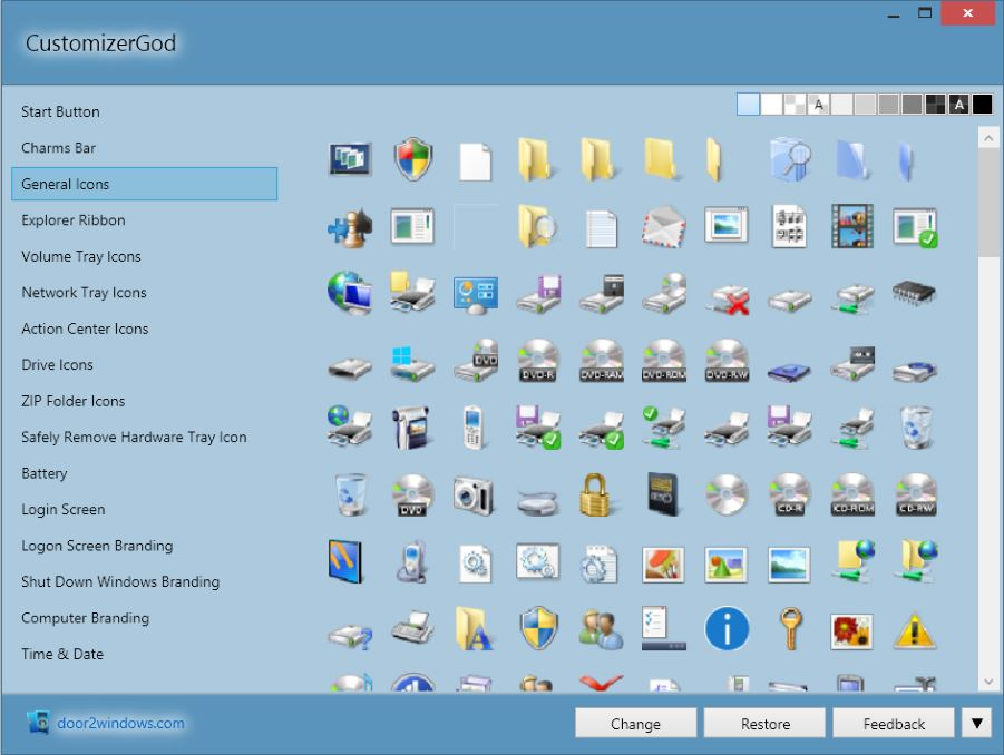 System Tray Icons Windows 8