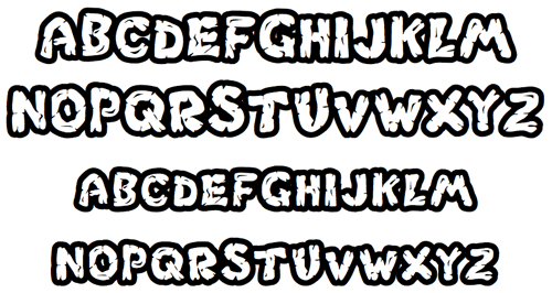 11 Cartoon Letters Font Styles Images