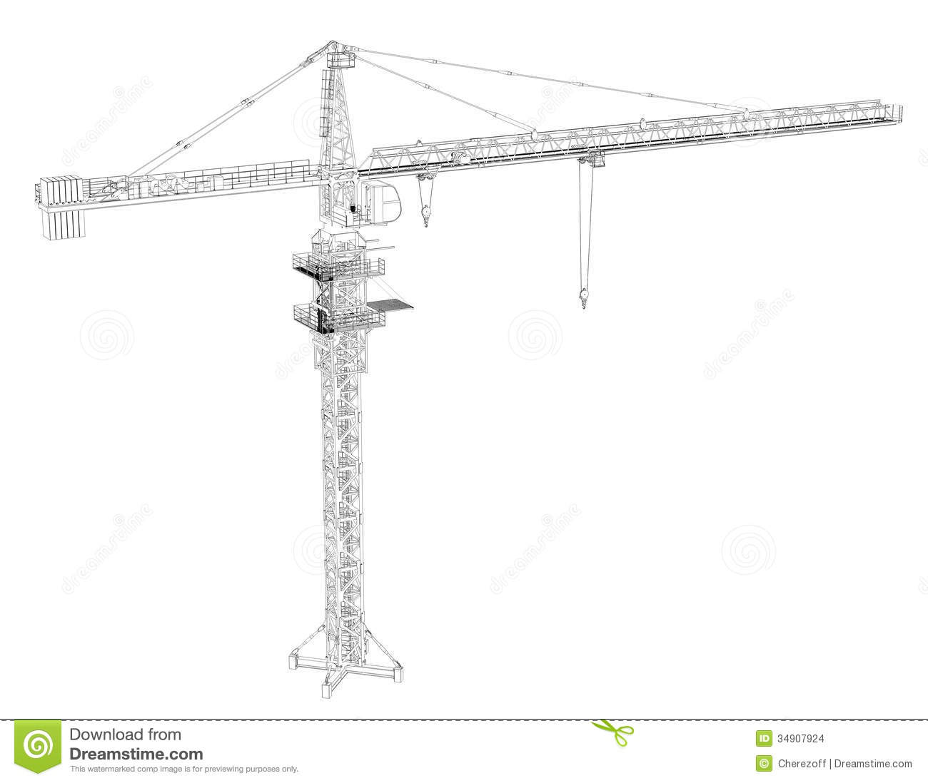 Tower Crane Boom