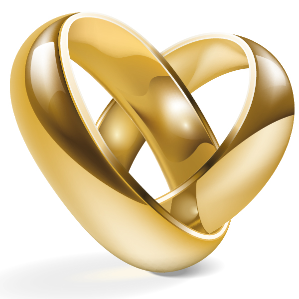 Transparent Wedding Rings