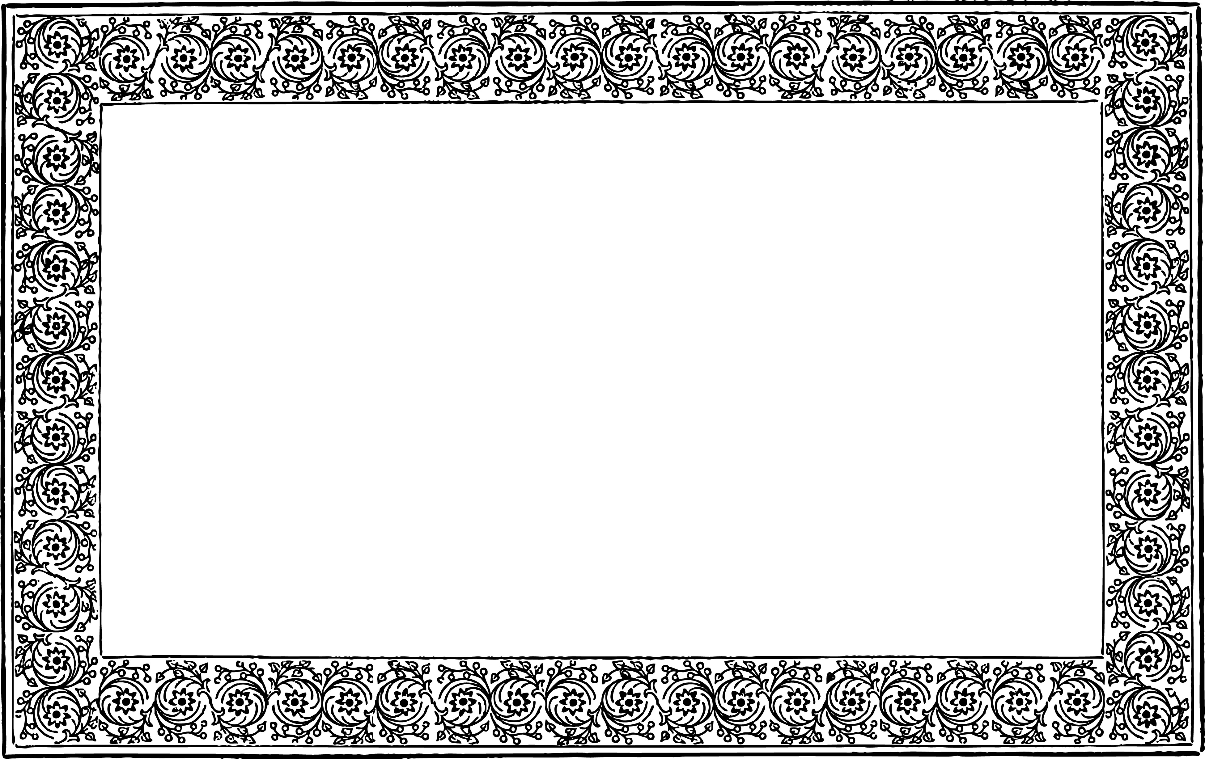 Vintage Border Frame Free Clip Art