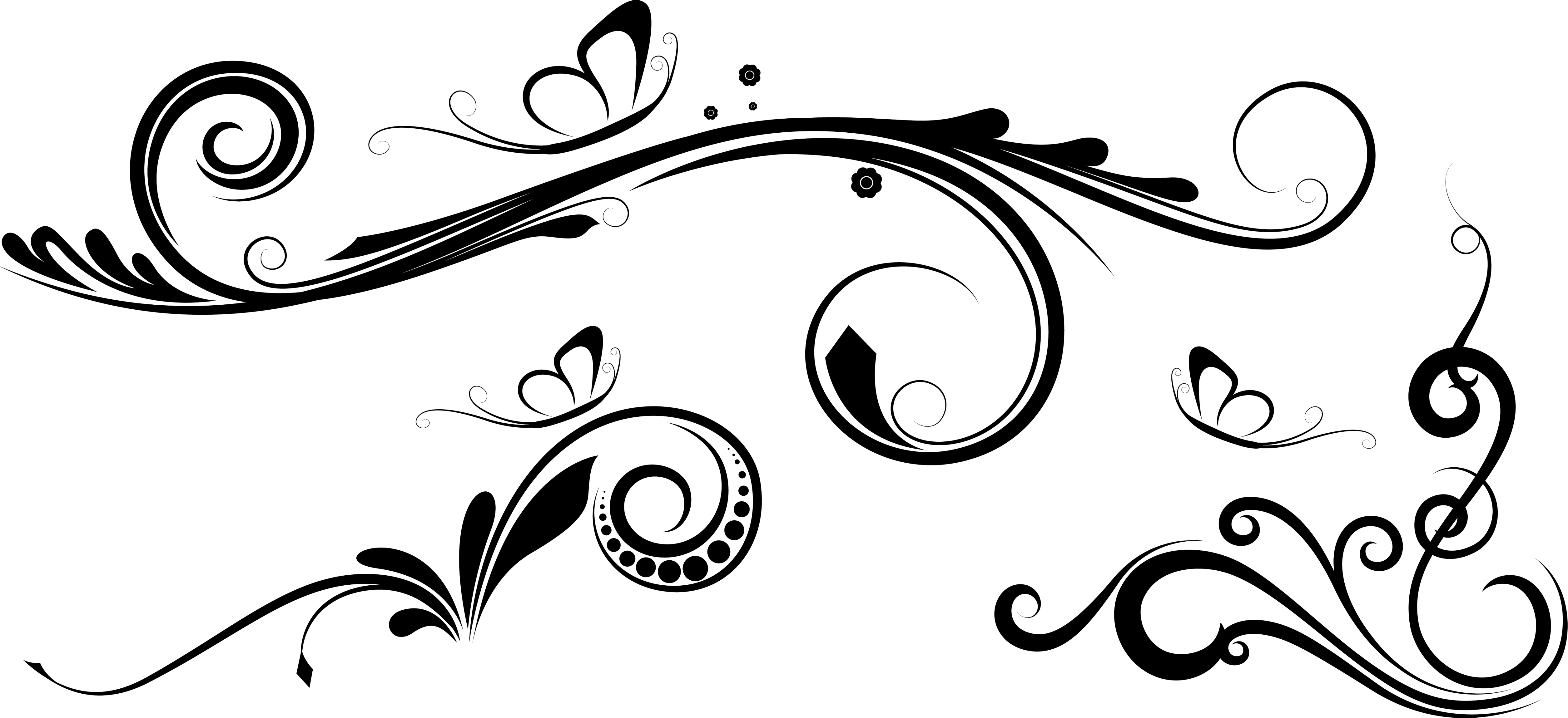 Vintage Swirl Vector