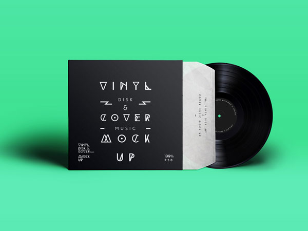 Vinyl Record Cover Template