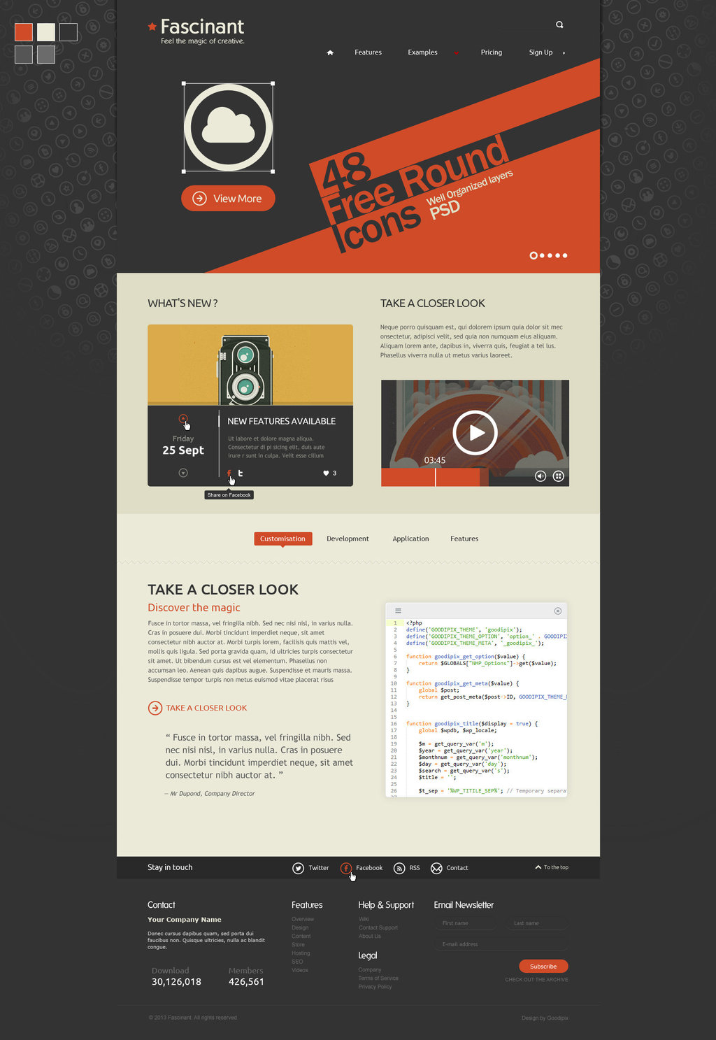 Web Design PSD Templates