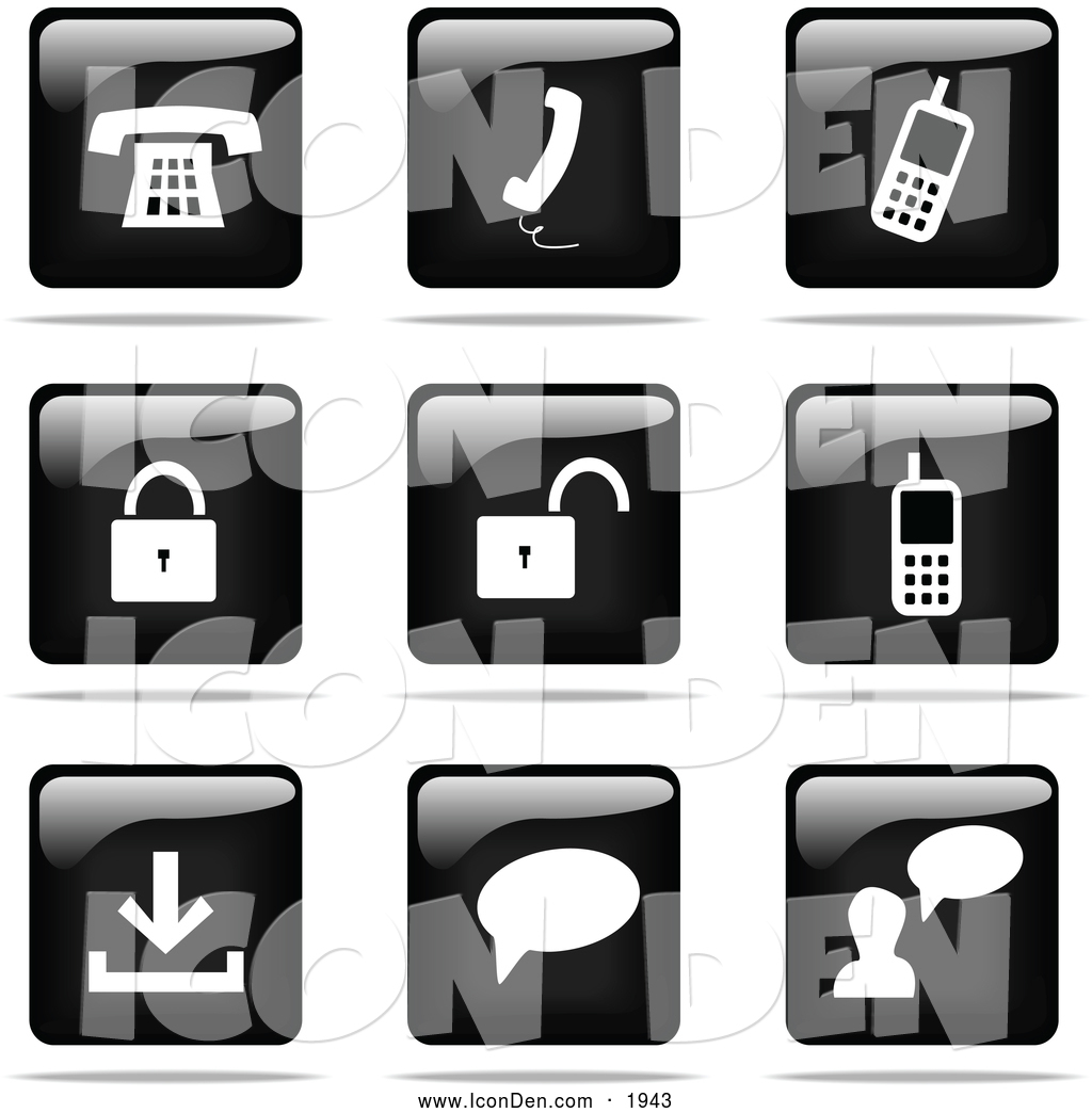 Website Icon Black and White