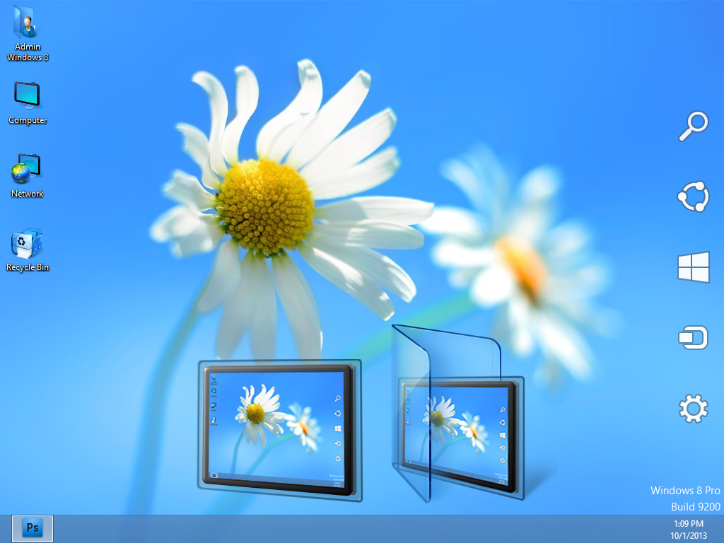 Windows 8 Add Desktop Icons