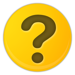 Yellow Question Mark Icon