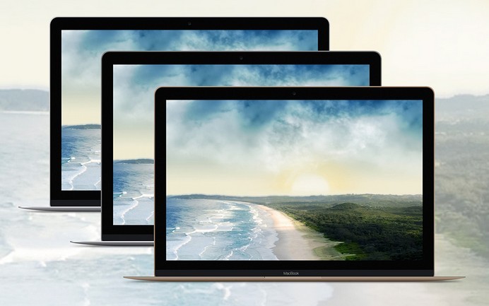 2015 Apple MacBook Pro Template