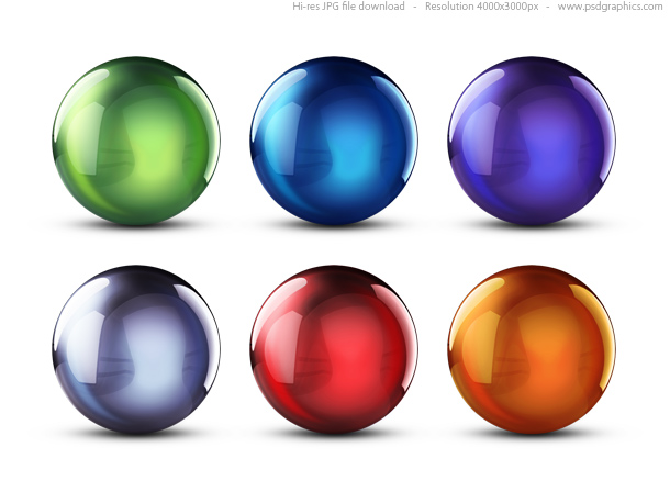 3D Glass Crystal Balls Backgrounds 3D Glass Crystal Balls Backgrounds