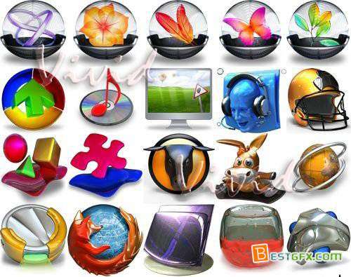 3D Icons Pack Download