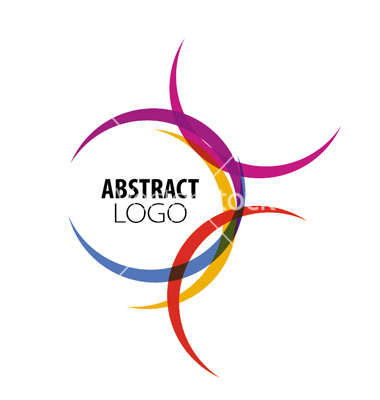 Abstract Vectors Circle Logo