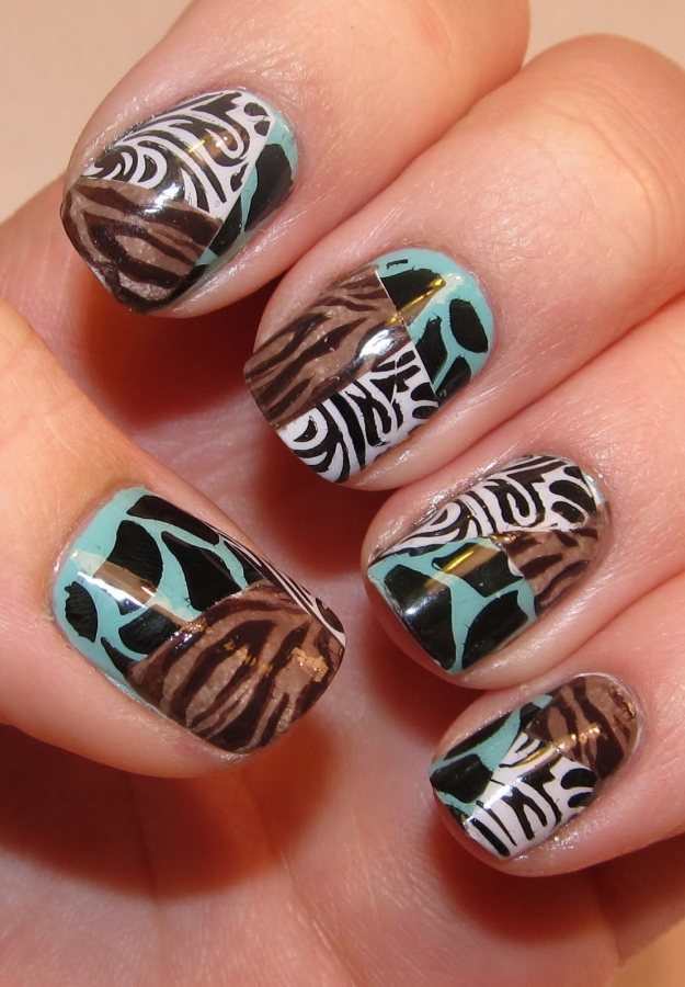 Animal Print Nail Art