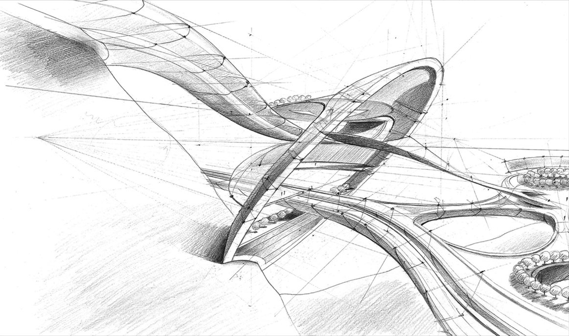 13 Architecture Design Sketches Images