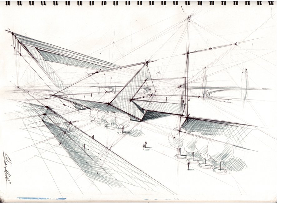 Architectural Design Sketches