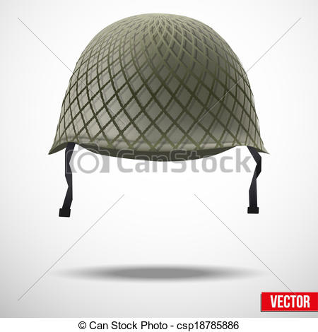 Army Military Helmet Drawing