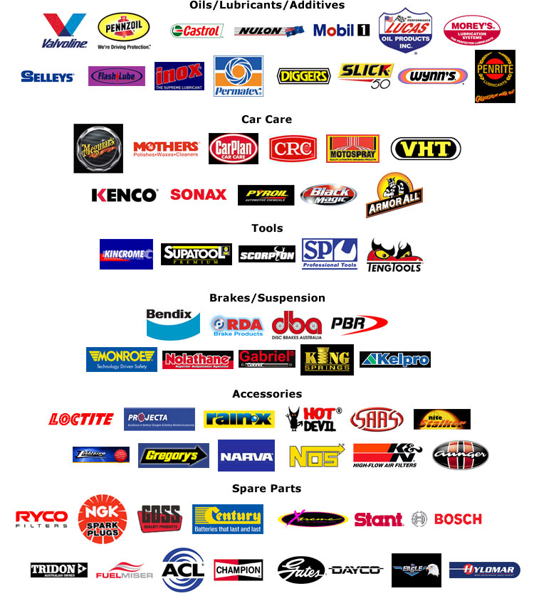 Auto Parts Company Logos