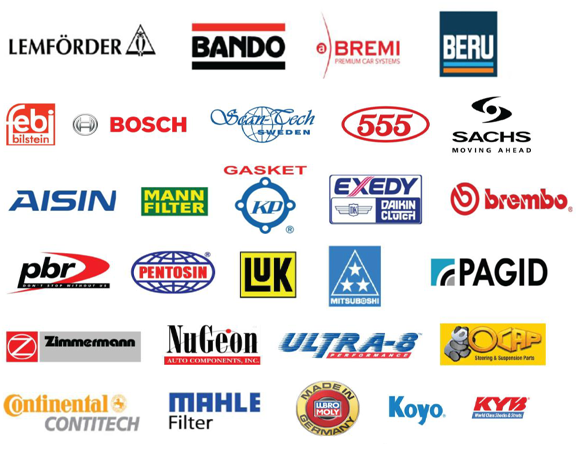 Auto Parts Manufacturer Logo