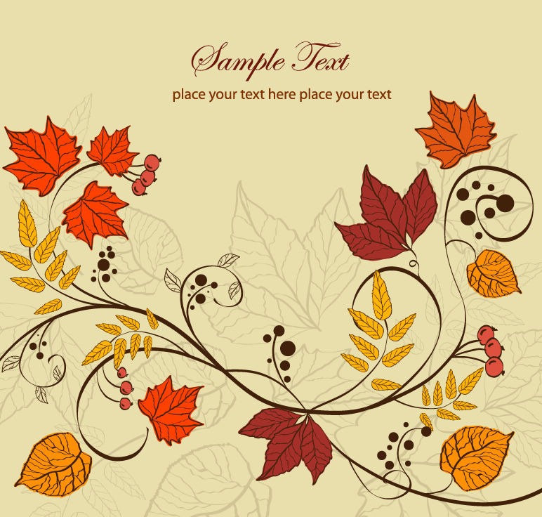 Autumn Leaves Clip Art Vector Graphics