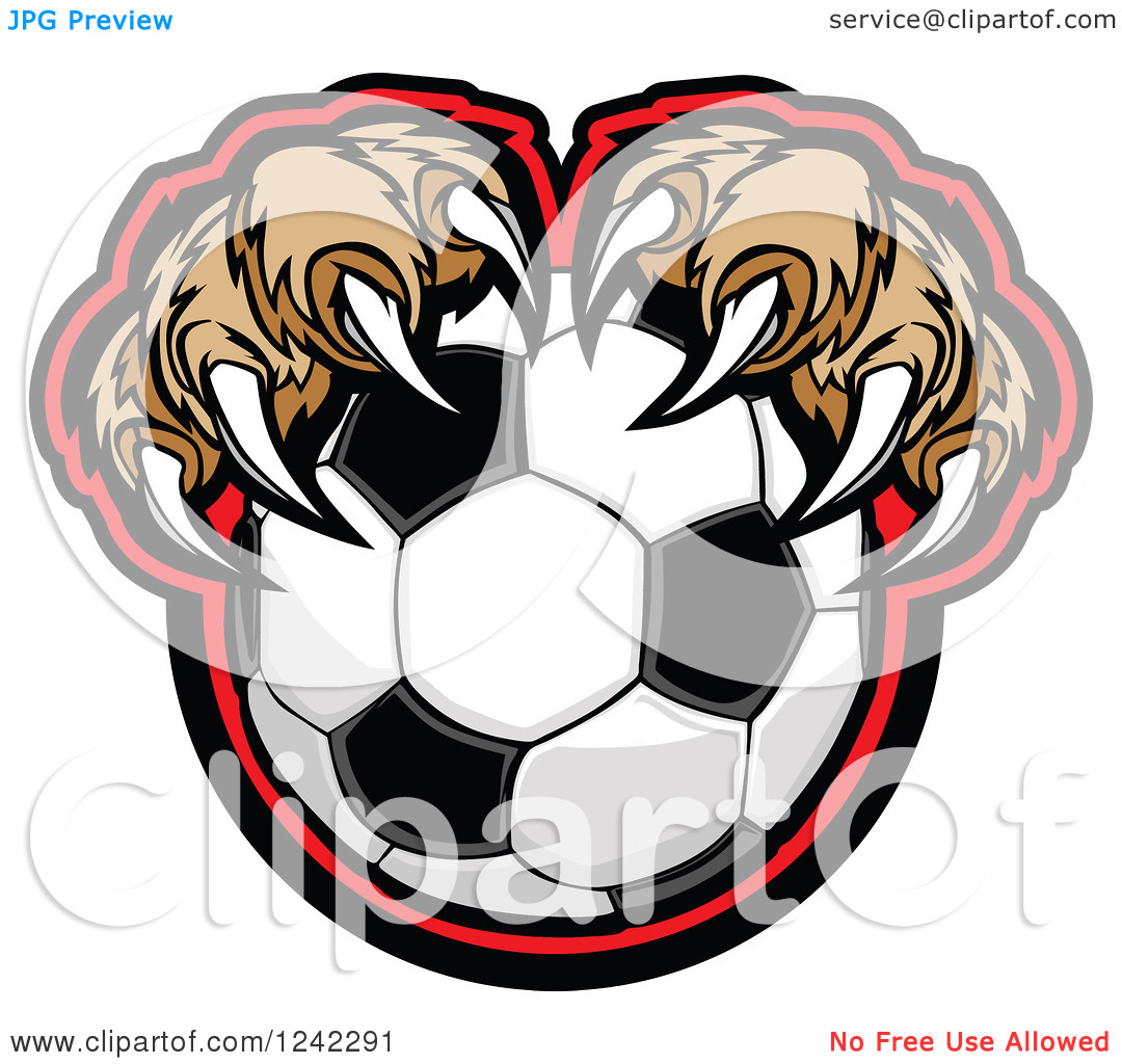 Bear Claw Clip Art Basketball