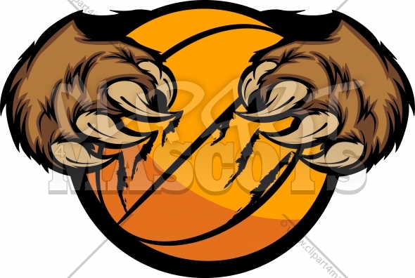 Bear Claw with Basketball