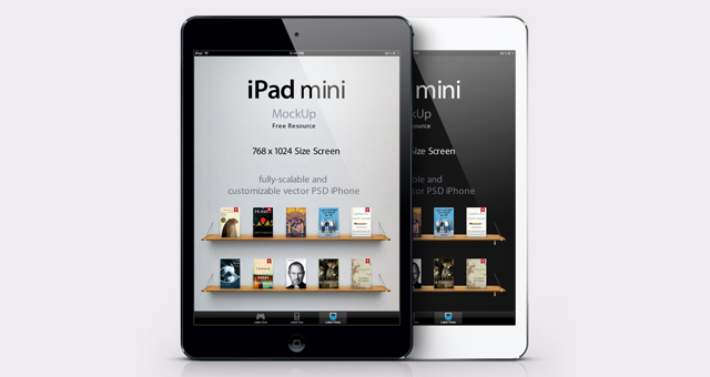 12 Safari IPad Mini PSD Images