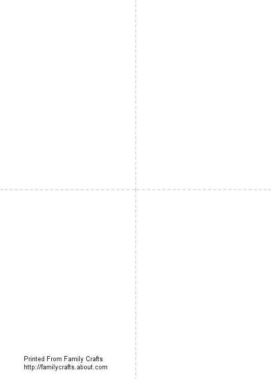Blank Card Templates Printable Free Blank Card Templates Printable Free