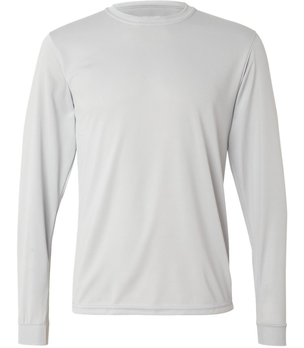 Blank Long Sleeve T-Shirt Template