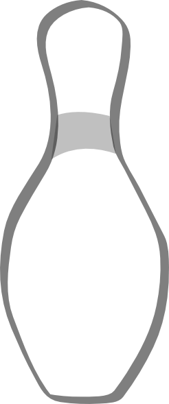 Bowling Pin Clip Art