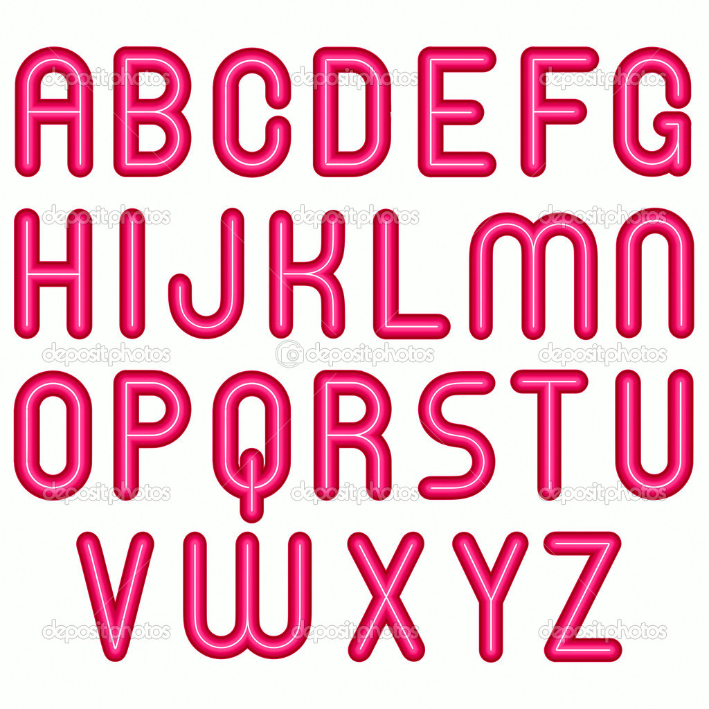 Bubble Letters Alphabet Font