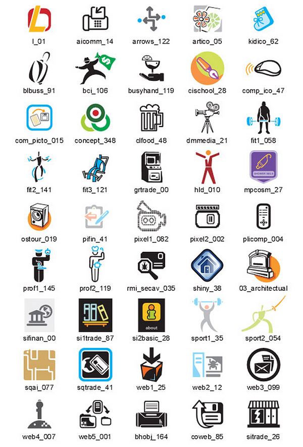 Business Icons Vector