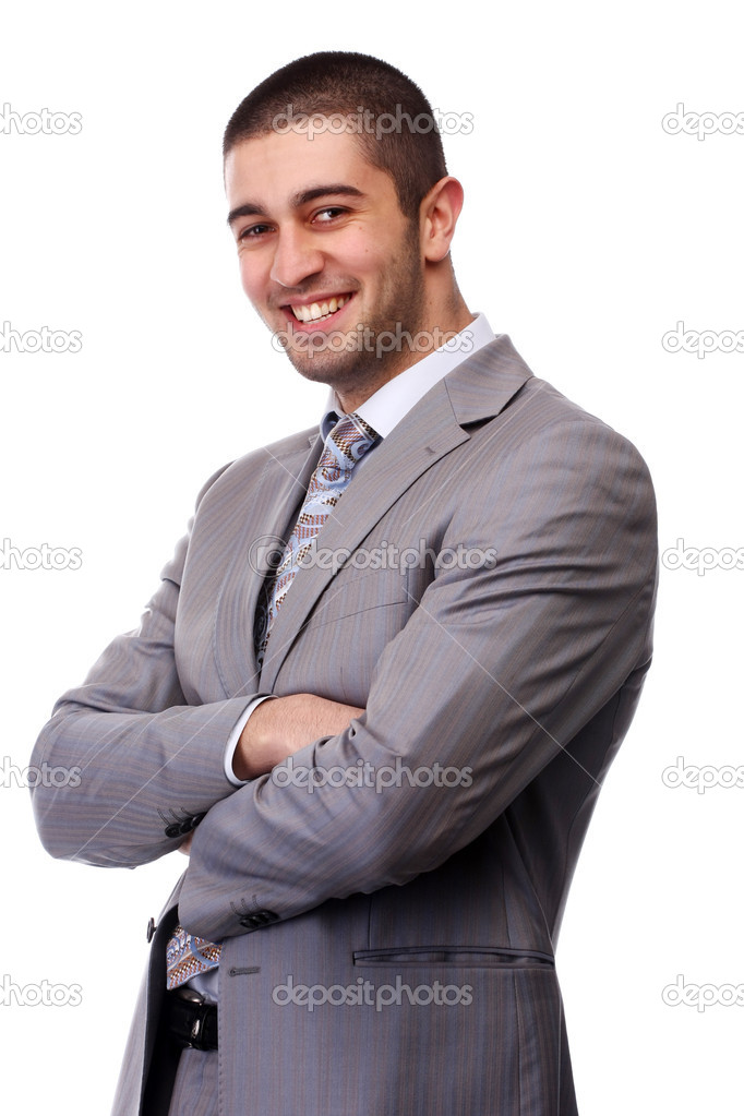 Business Man in Suit Portrait