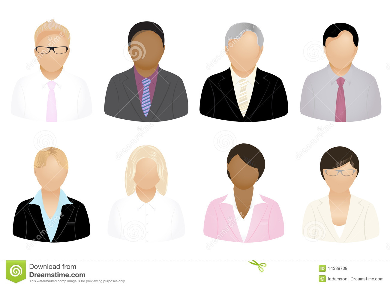 Business People Icons