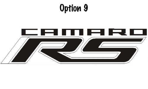 Camaro RS Logo