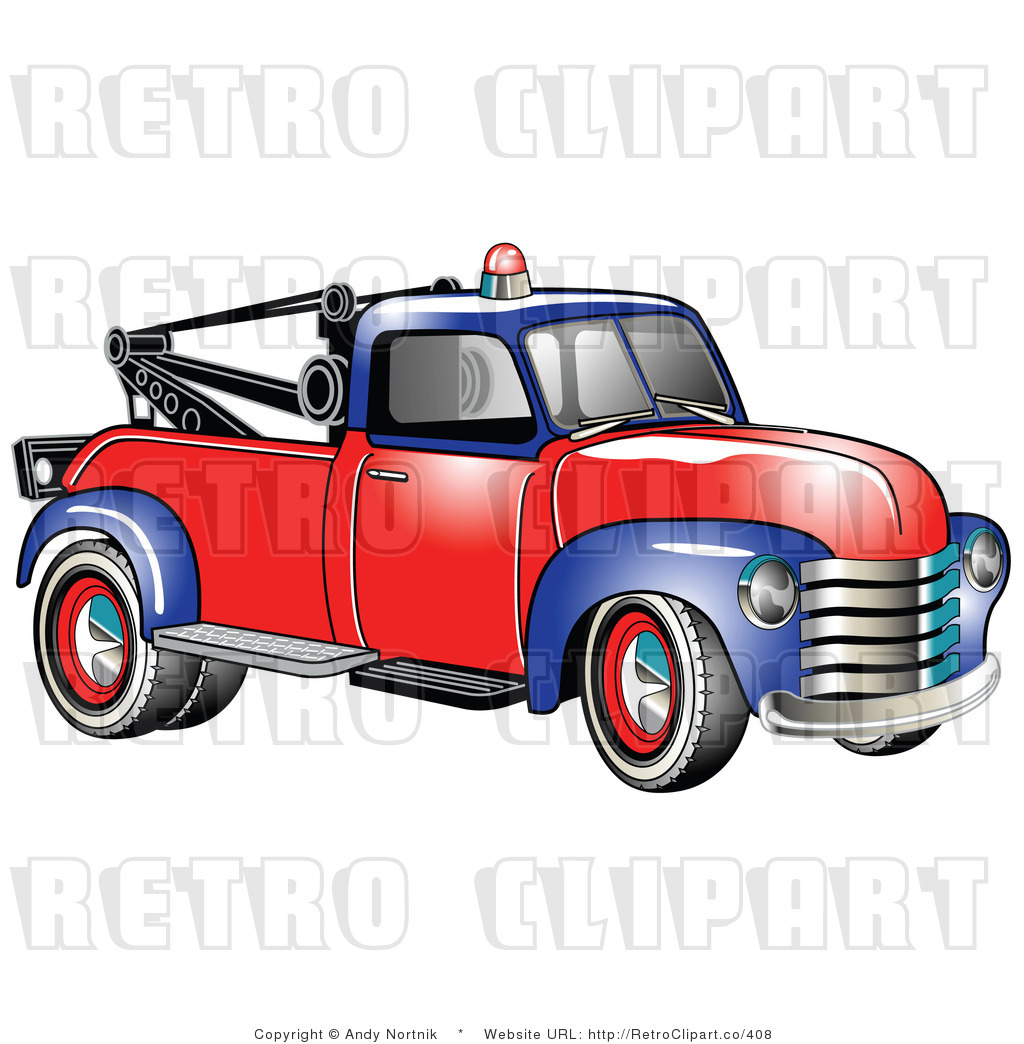 Chevy Tow Truck Clip Art