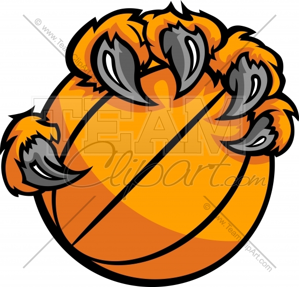 16 Basketball Vector Art Claws On Images