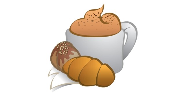 Coffee and Dessert Clip Art