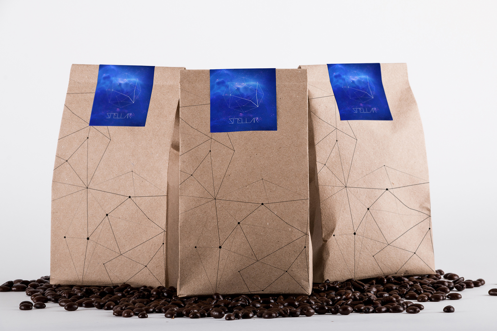 Coffee Bag PSD Mockup