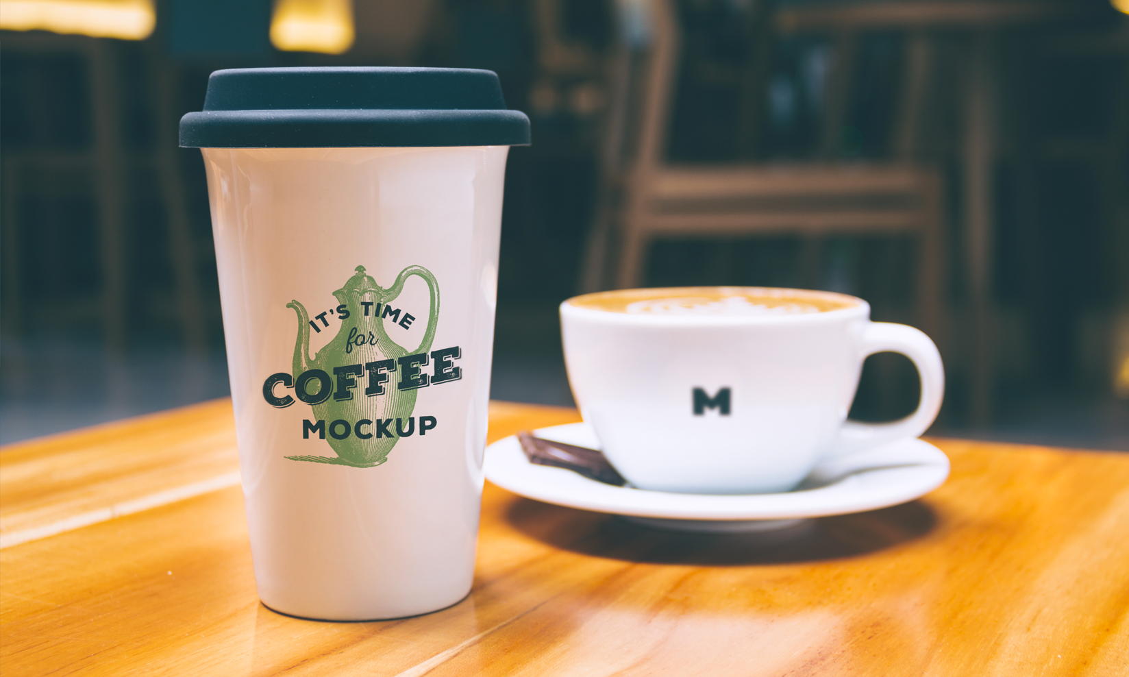 Coffee Mug PSD Mockup Free