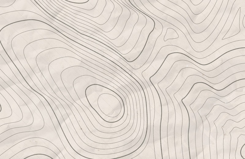 Contour Lines Topographic Map