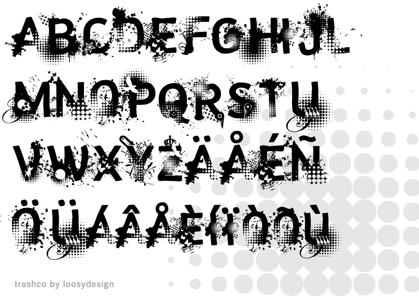 Cool Graffiti Alphabet Fonts