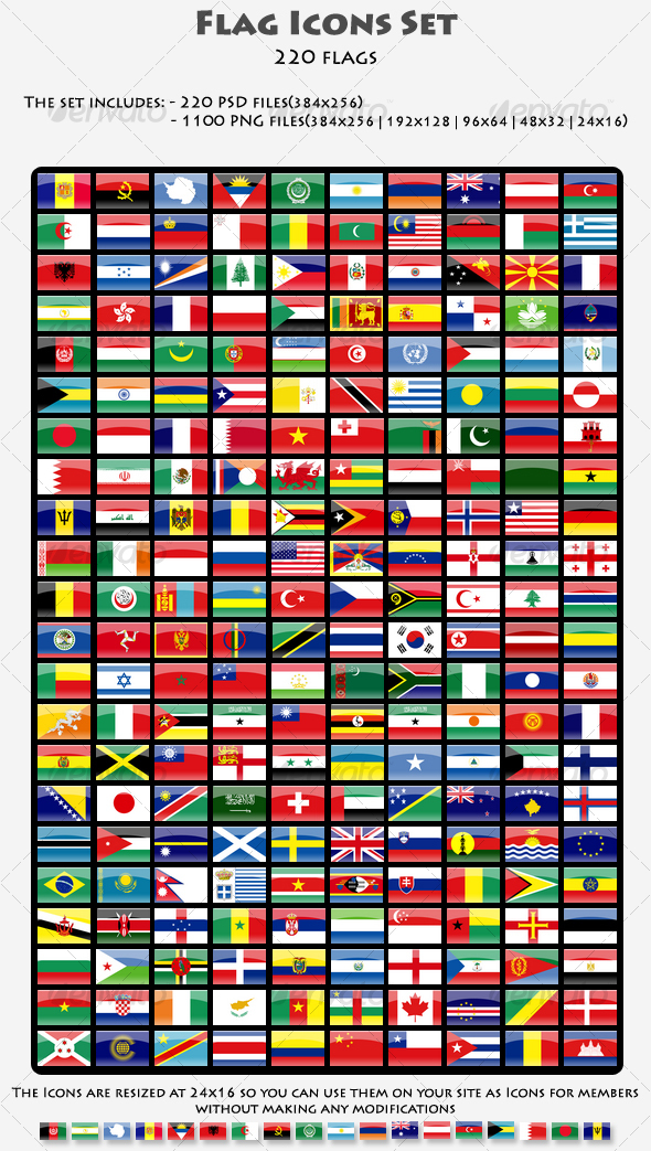 Country Flag Icons
