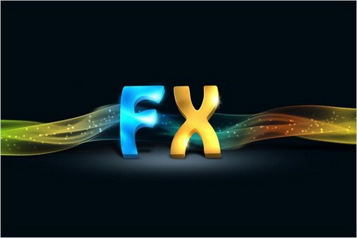 Create 3D Text Effect Photoshop