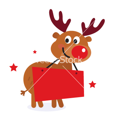 Cute Reindeer Drawing