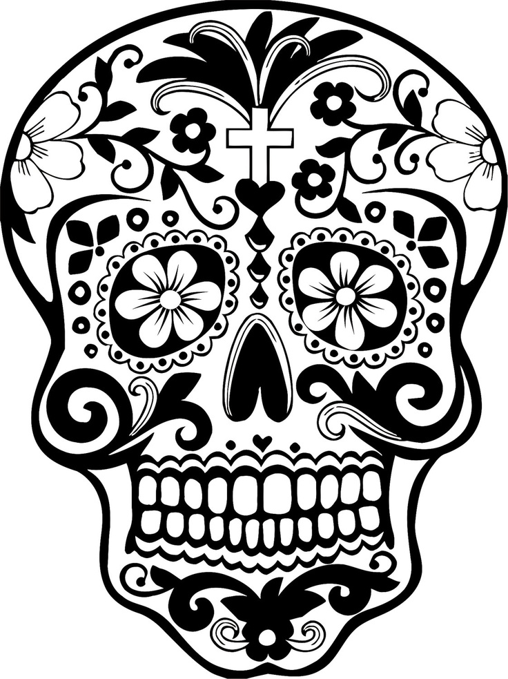 Day of the Dead Sugar Skull Art