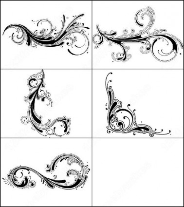 Decorative Swirls Tattoo Design