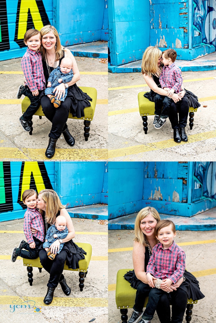 Deep Ellum Dallas Family Portrait